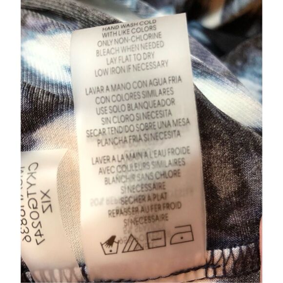 Calvin Klein - 🎉HP c 2 🎉 NWT - L Sz XS Everyday Crew Neck Chiffon Sleeve Blouse - Picture 10 of 14